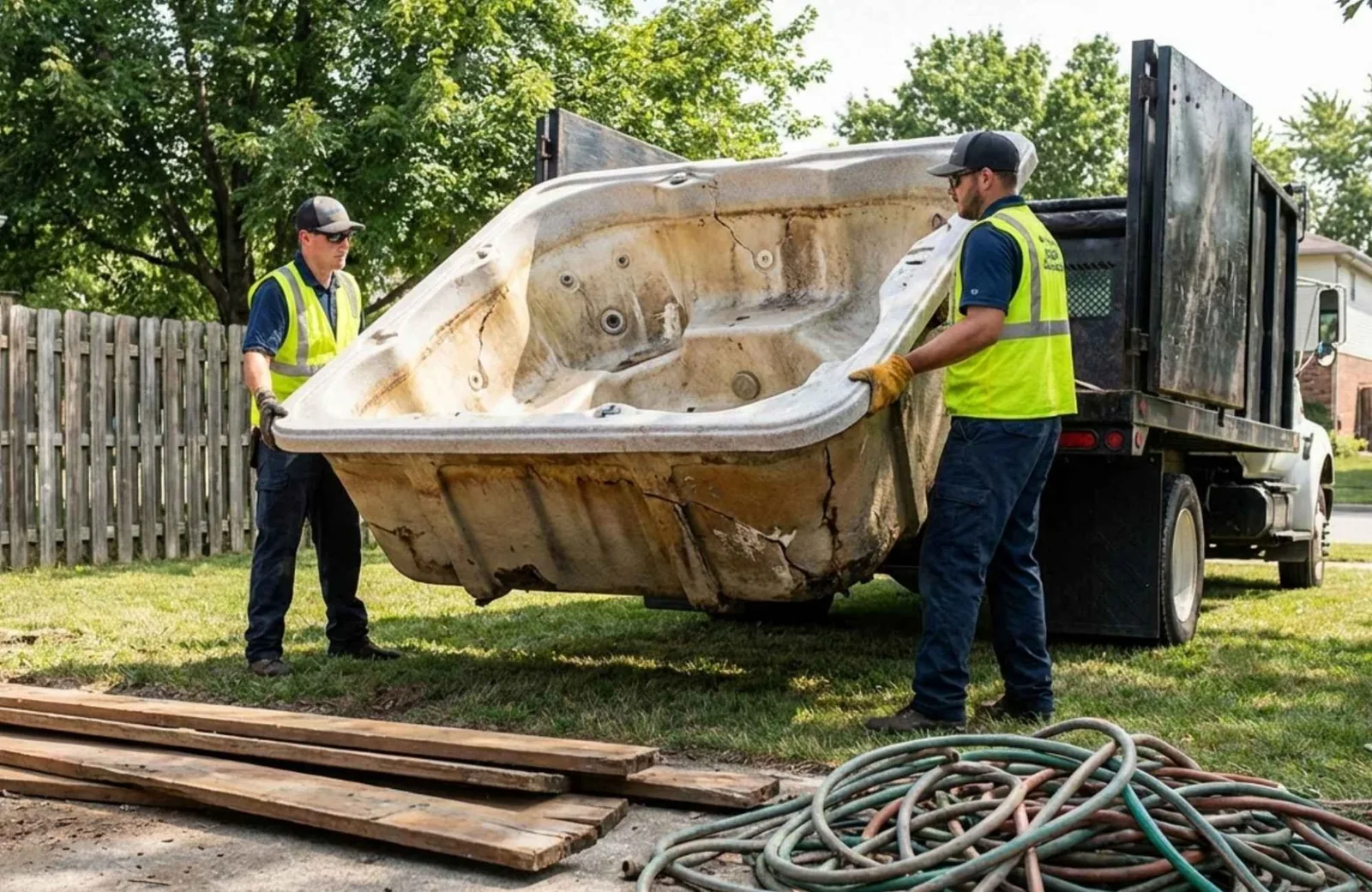 Hot Tub and Spa Removal in Los Angeles, CA